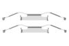Accessory Kit, disc brake pad -