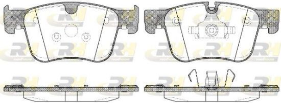 Brake Pad Set, disc brake Peugeot 308 esim.