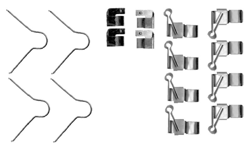 Accessory Kit, disc brake pad -