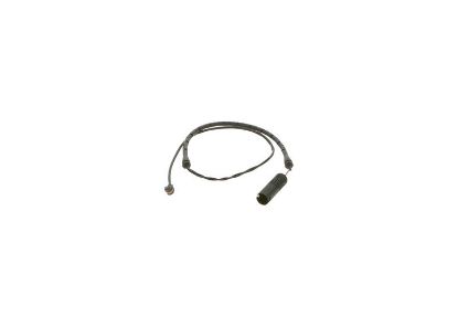 Warning Contact, brake pad wear -