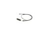 Warning Contact, brake pad wear -