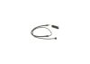 Warning Contact, brake pad wear -