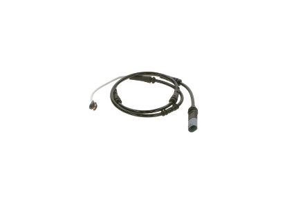 Warning Contact, brake pad wear -