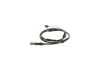 Warning Contact, brake pad wear -