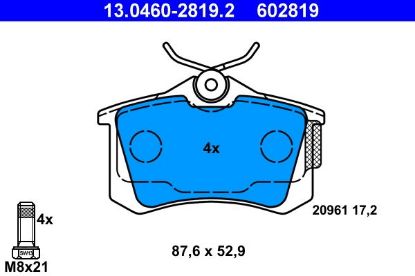 Brake Pad Set, disc brake -