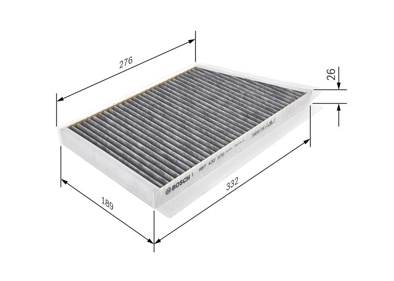 Filter, cabin air -