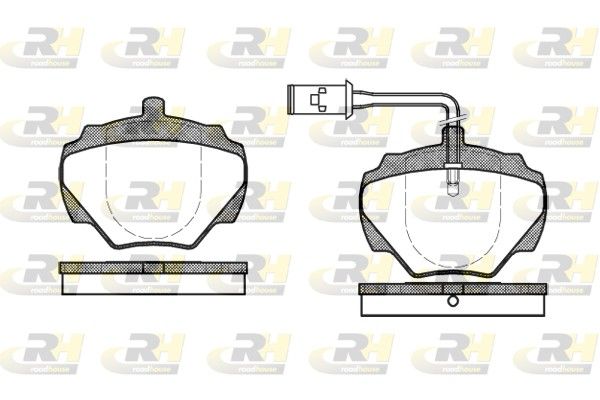 Brake Pad Set, disc brake RANGE Rover 89-98 tagum.
