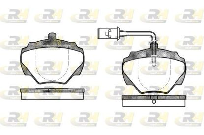 Brake Pad Set, disc brake RANGE Rover 89-98 tagum.