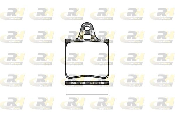 Brake Pad Set, disc brake Citroen CX I &CX II 74-92 tag