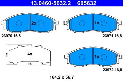 Brake Pad Set, disc brake -