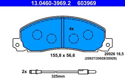Brake Pad Set, disc brake -