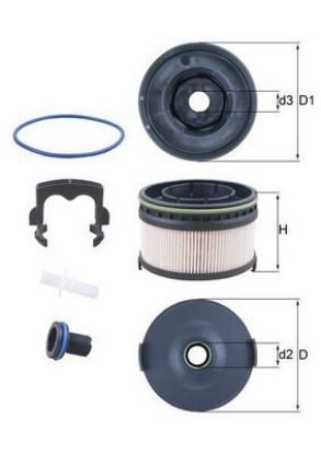 Fuel Filter MERCEDES-BENZ - 654 092 02 00