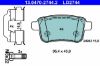 Brake Pad Set, disc brake -