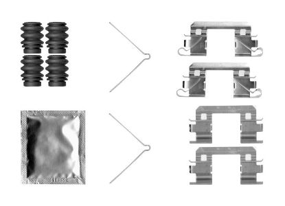 Accessory Kit, disc brake pad -