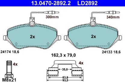 Brake Pad Set, disc brake -