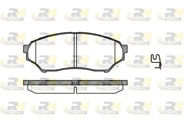 Brake Pad Set, disc brake MitsubishiMONTERO 00- esim.