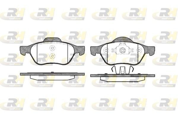 Brake Pad Set, disc brake RENAULT - 41 06 000 12R