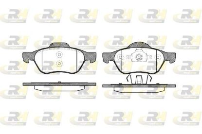 Brake Pad Set, disc brake RENAULT - 41 06 000 12R