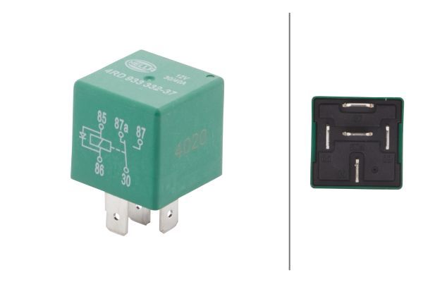 Relay, main current -