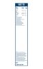 Wiper Blade TWIN 657S SET spoiler 650/650mm