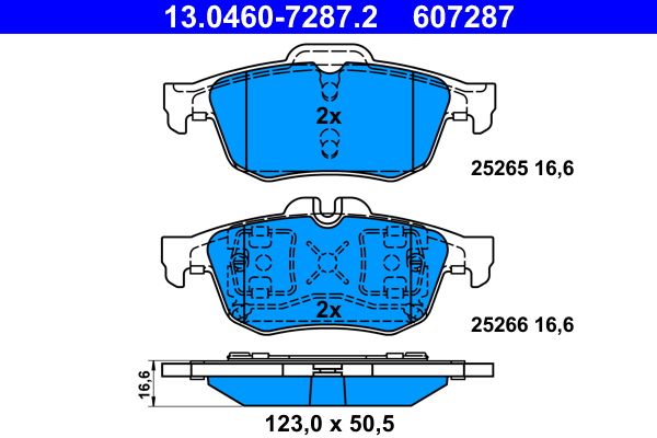 Brake Pad Set, disc brake -