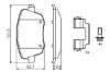 Brake Pad Set, disc brake VW Polo IV