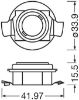 Bulb Socket, headlight 64210DA01-1 (2tk pakis)