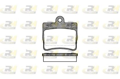 Brake Pad Set, disc brake MB C- klass 94-00 esim.