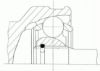 Joint Kit, drive shaft B-SERIE (UF), B-SERIE (UN)