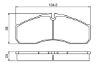 Brake Pad Set, disc brake -
