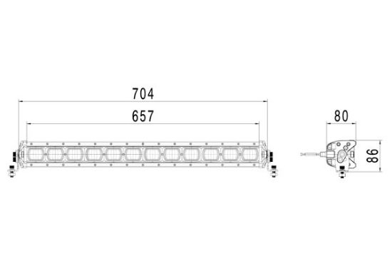 Worklight LBX-720, 5500lm, 88W