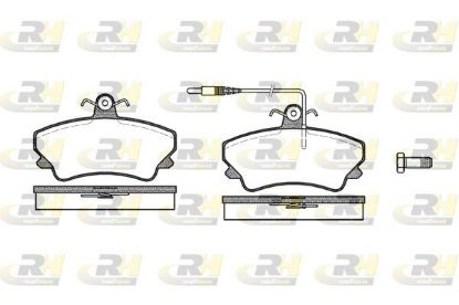 Brake Pad Set, disc brake Renault ESPACE II 91-96 esim.