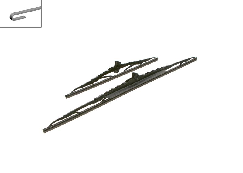 Wiper Blade TWIN 653S SET spoiler 650/400mm