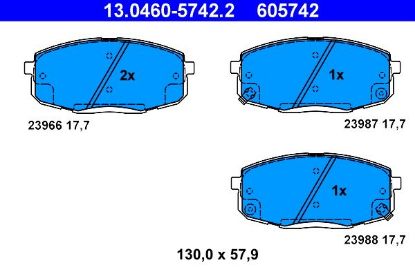 Brake Pad Set, disc brake -