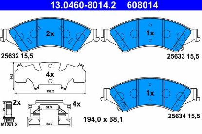 Brake Pad Set, disc brake -