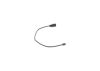 Warning Contact, brake pad wear -