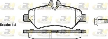 Brake Pad Set, disc brake MERCEDES-BENZ - 008 420 51 20