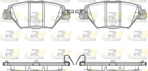 Brake Pad Set, disc brake Mazda CX