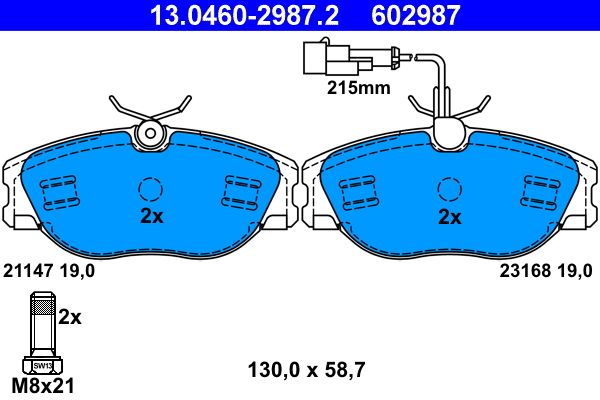 Brake Pad Set, disc brake -