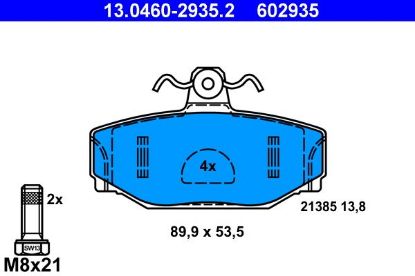 Brake Pad Set, disc brake -