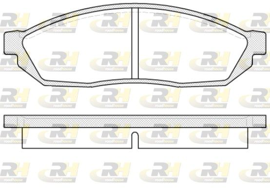 Brake Pad Set, disc brake Honda CIVIC,Suzuki