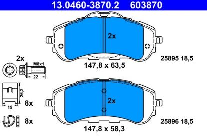 Brake Pad Set, disc brake -