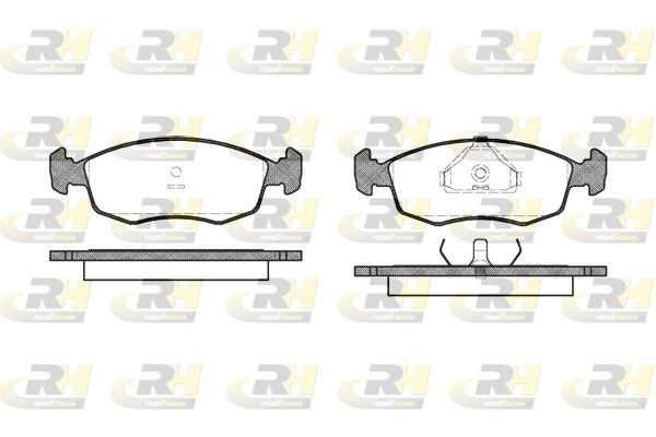 Brake Pad Set, disc brake Ford SIERRA,SCORPIO 82-92 esi