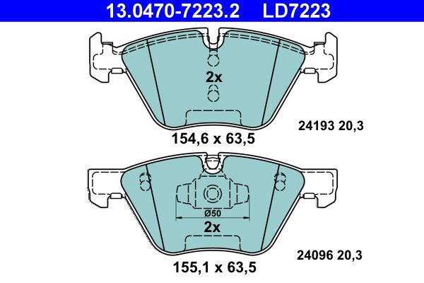 Brake Pad Set, disc brake -