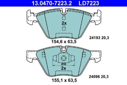 Brake Pad Set, disc brake -