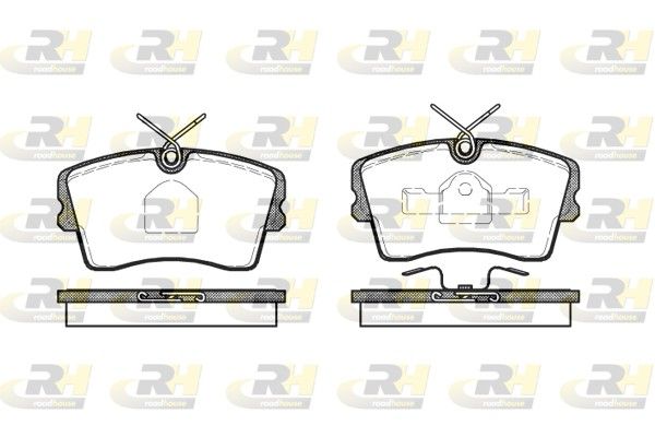 Brake Pad Set, disc brake Opel Senator 2,5-3,0 78-87 es