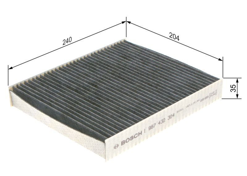 Filter, cabin air GENERAL MOTORS - 95527473