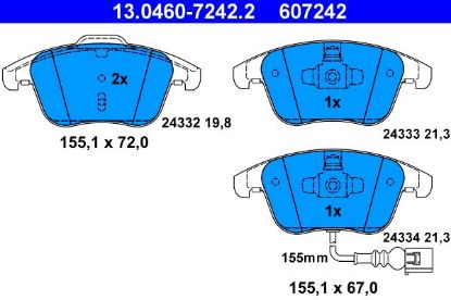 Brake Pad Set, disc brake -