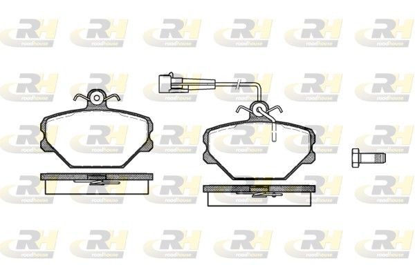Brake Pad Set, disc brake Fiat TIPO,TEMPRA 87-93 esim.