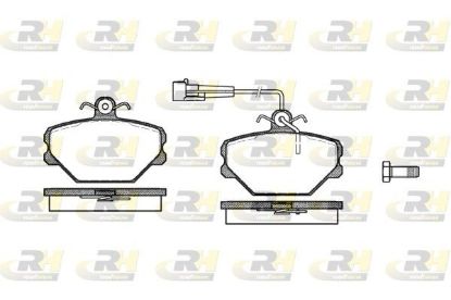 Brake Pad Set, disc brake Fiat TIPO,TEMPRA 87-93 esim.